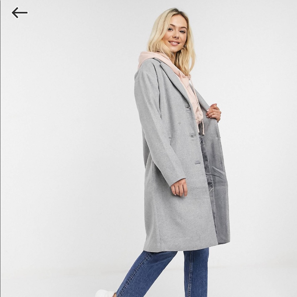 Asos Peices long wool coat